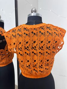 Zara Orange Top
