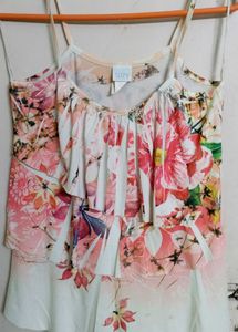 Floral Print Top