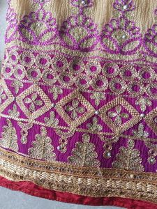 Heavy Work Saree 💜