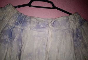 360° flared cottan skirt . knee length