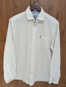 White Printed Shirt (Men)