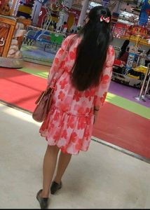 Pink Midi Dress