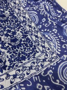 Blue Printed Kurta