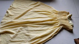 Yellow Mini Dress