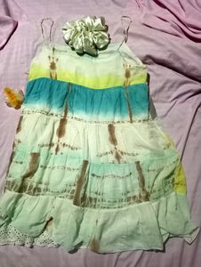 Mini Short Flared Dress