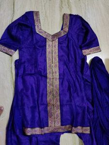 silk suit set