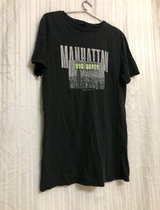 Kiabi Black Short Sleeve T Shirt