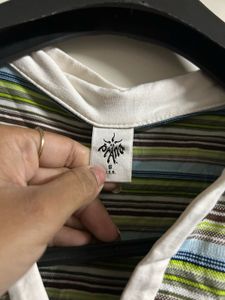 Striped Polo T-Shirt