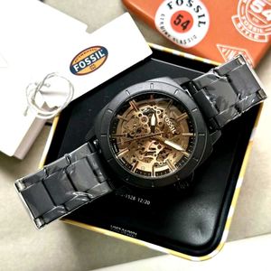 Fossil Automatic Black Matte