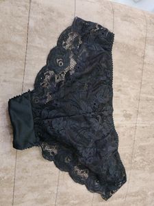Black Colour 34B bra Pantty Set