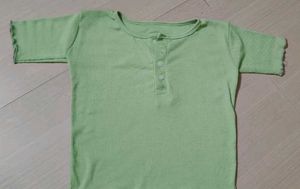 Ribbed Button-Front Crop Top