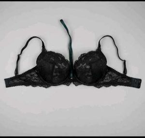 Black Lace Bra