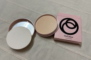 🆕Combo Face Powder &amp; Sweden Bamboo Nail brush