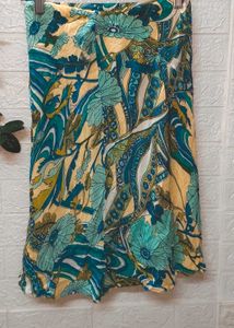Extra Small/ Small Size Floral Print Skirt
