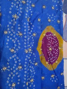 Elegant Blue Saree