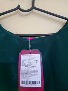 Satin Anarkali Kurta Set