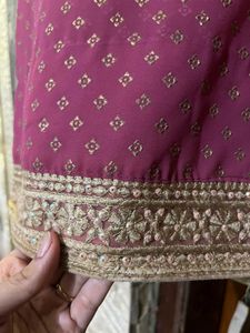 Elegant Pink Saree