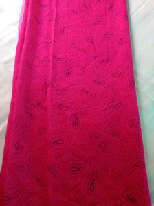 Pink Bandhej Print Saree 😍