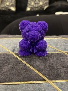 Purple Teddy Bear Decor