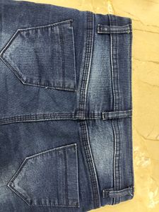 Distressed Denim Shorts