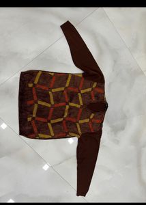 Retro V-Neck Sweater Vest
