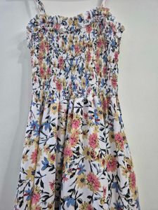 flowery summery dress