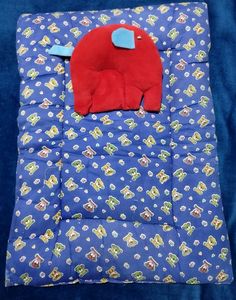 Little Mustard Pillow With Mattress