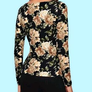 Floral Long Sleeve Top