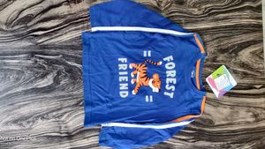 Blue Tiger Graphic Tee Size -3-4 Year
