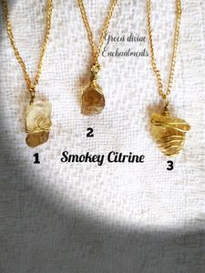 RAW SMOKEY CITRINE PIECE 3