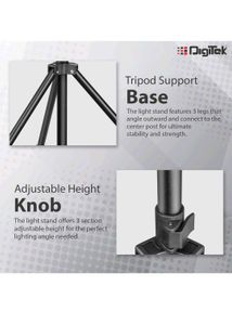 9ft RING LIGHT STAND (DIGITEK)