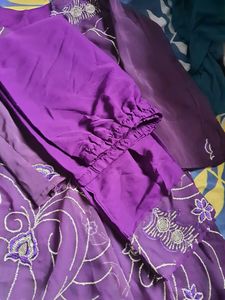 Designer Kurta And Pant Pakistani Style