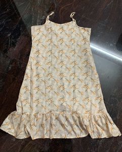 Floral Sleeveless  Midi Dress