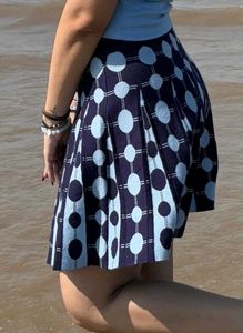 Polka Dot Mini Skirt
