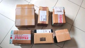6 Assorted Boxes Packing Box Packaging Material