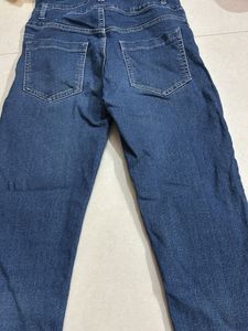 High waisted buttoned Jeans