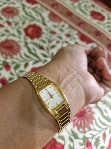 Original Titan Ladies Gold Watch