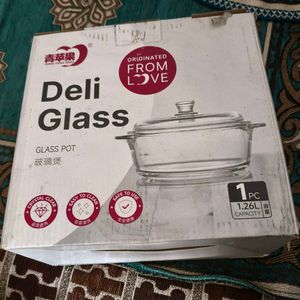 Deli Glass Pot - 1.26L Capacity