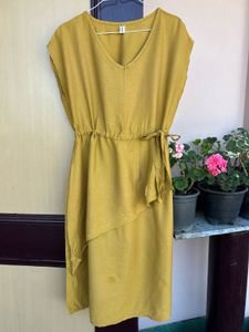 Mustard Casual Dress