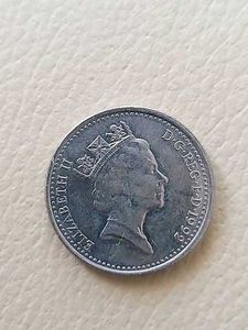 British 10 Pence 1992 Coin