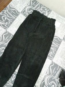 Black Corduroy Pants For Women