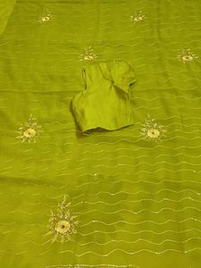Special Green Saree