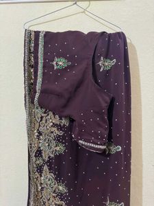 Elegant Embellished Saree