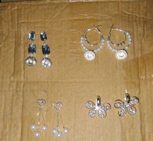 4 pairs of Earring Bundle