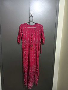 Pink Umbrella Dress