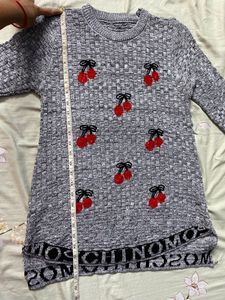 Moschinomos Grey Sweatshirt Women’s