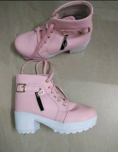 Pink Boot For Womens