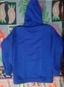 Blue 'Run Faster' Hoodie