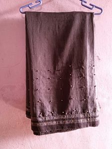 Grey Colour Saree
