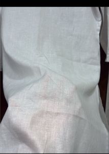 White Cotton Kurta